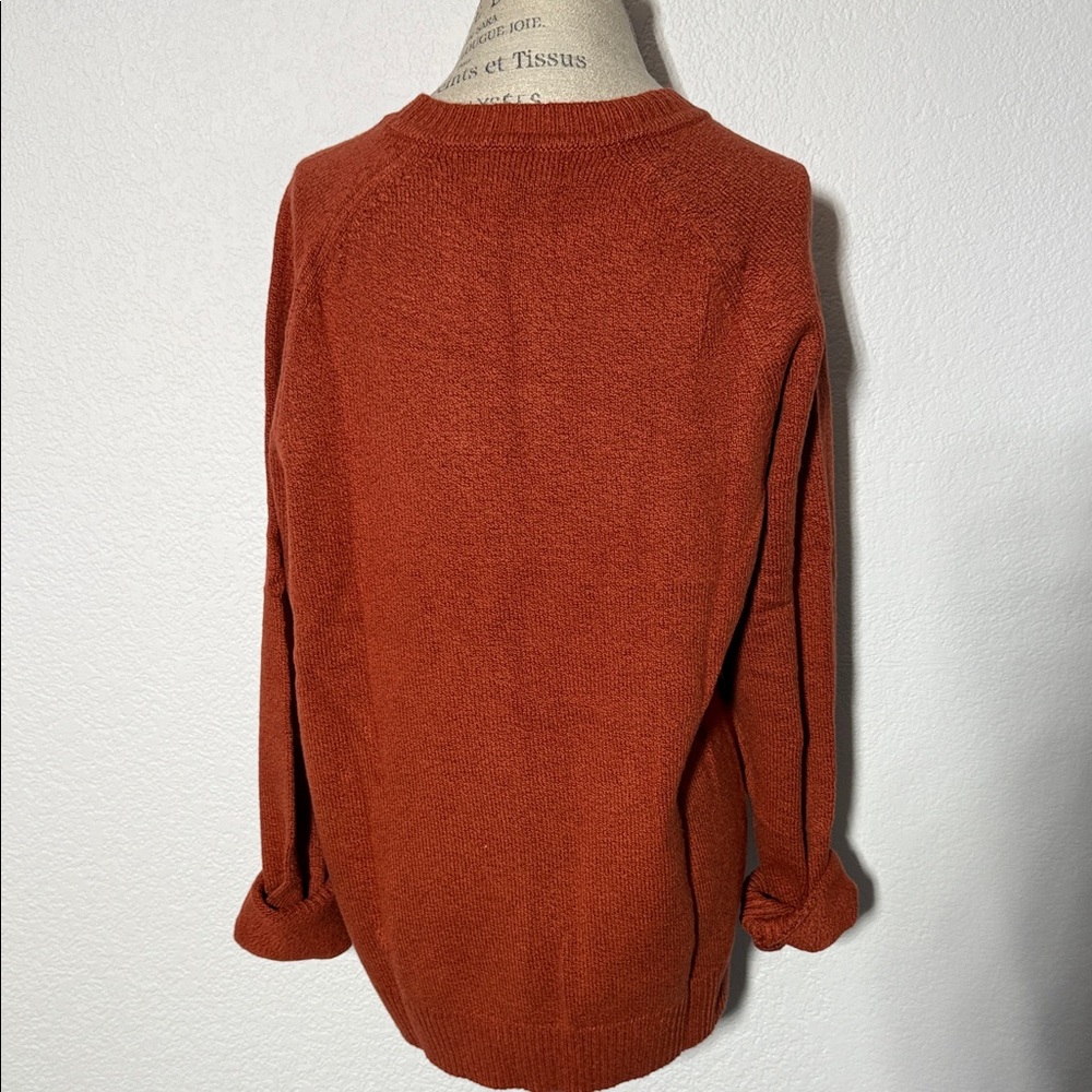 Cozy Orange Sweater - Picture 4 of 4